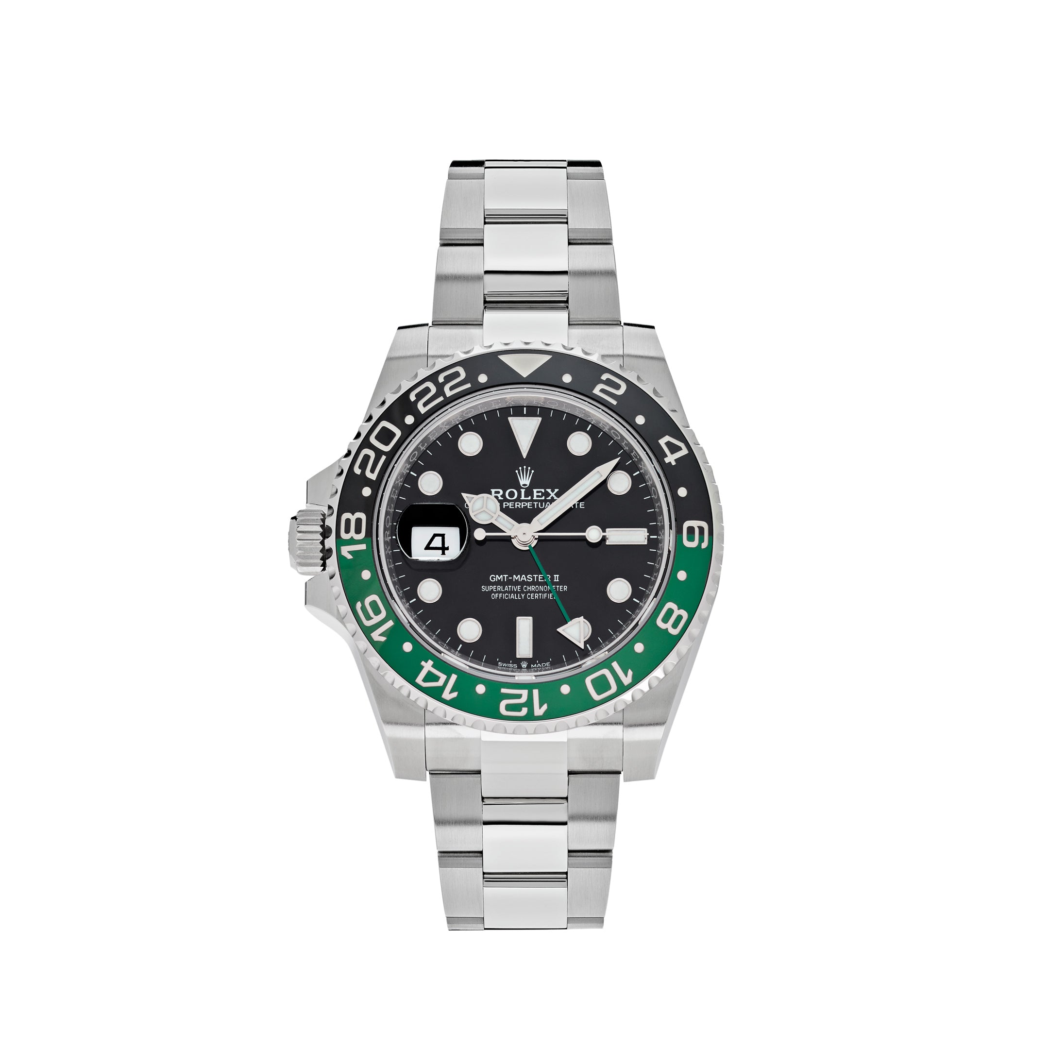 Rolex GMT Master II Sprite Lefty 40mm Steel Oyster 126720VTNR