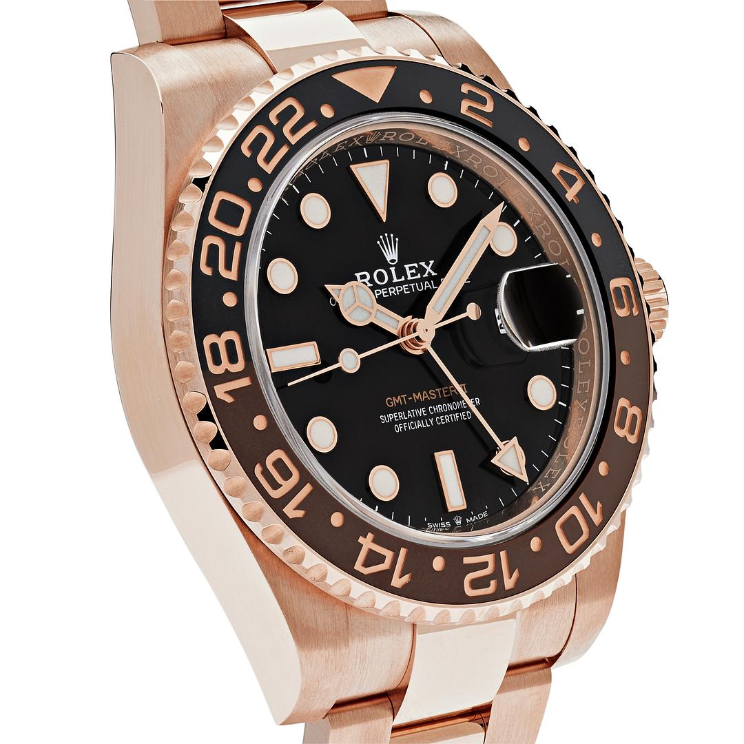 Rolex GMT-Master II 'Root Beer' Rose Gold Black Dial 126715CHNR (2019)